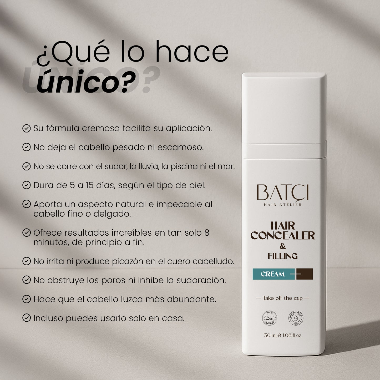 30 ML Batci Crema Líquida Voluminizadora Corrector Capilar
