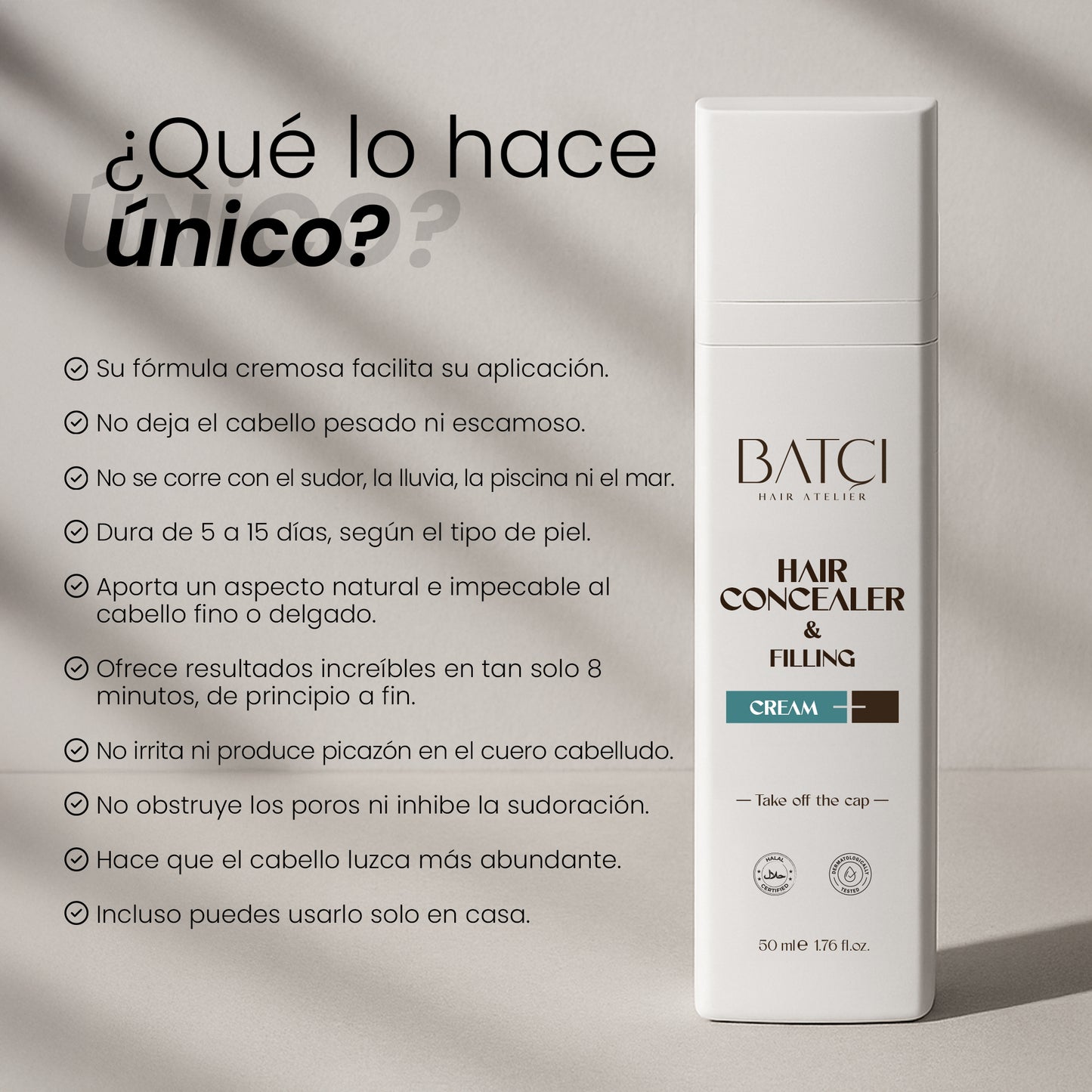 50 ML Batci Crema Líquida Voluminizadora Corrector Capilar