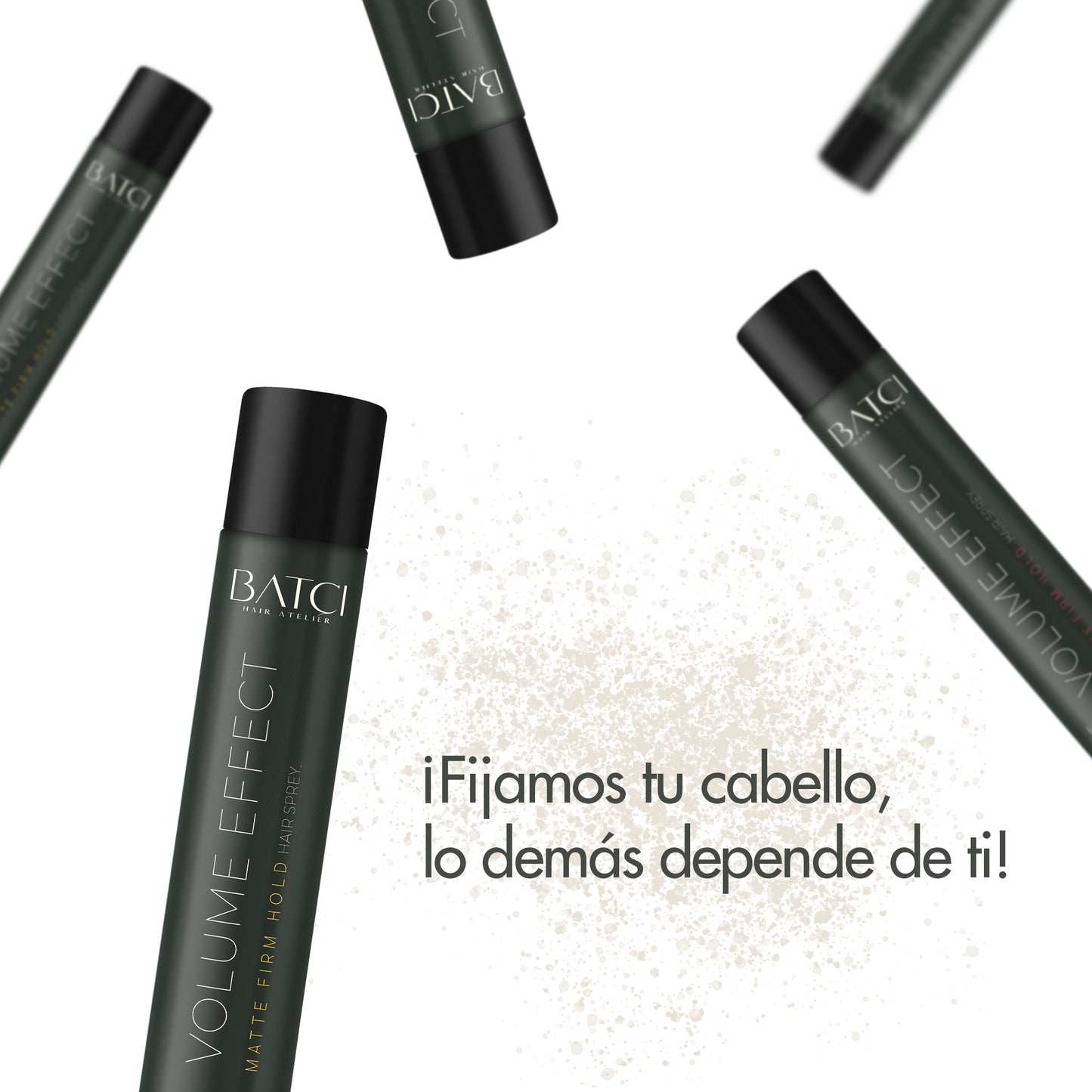 Spray Para El Cabello Mate De Fijación Fuerte 400 ml