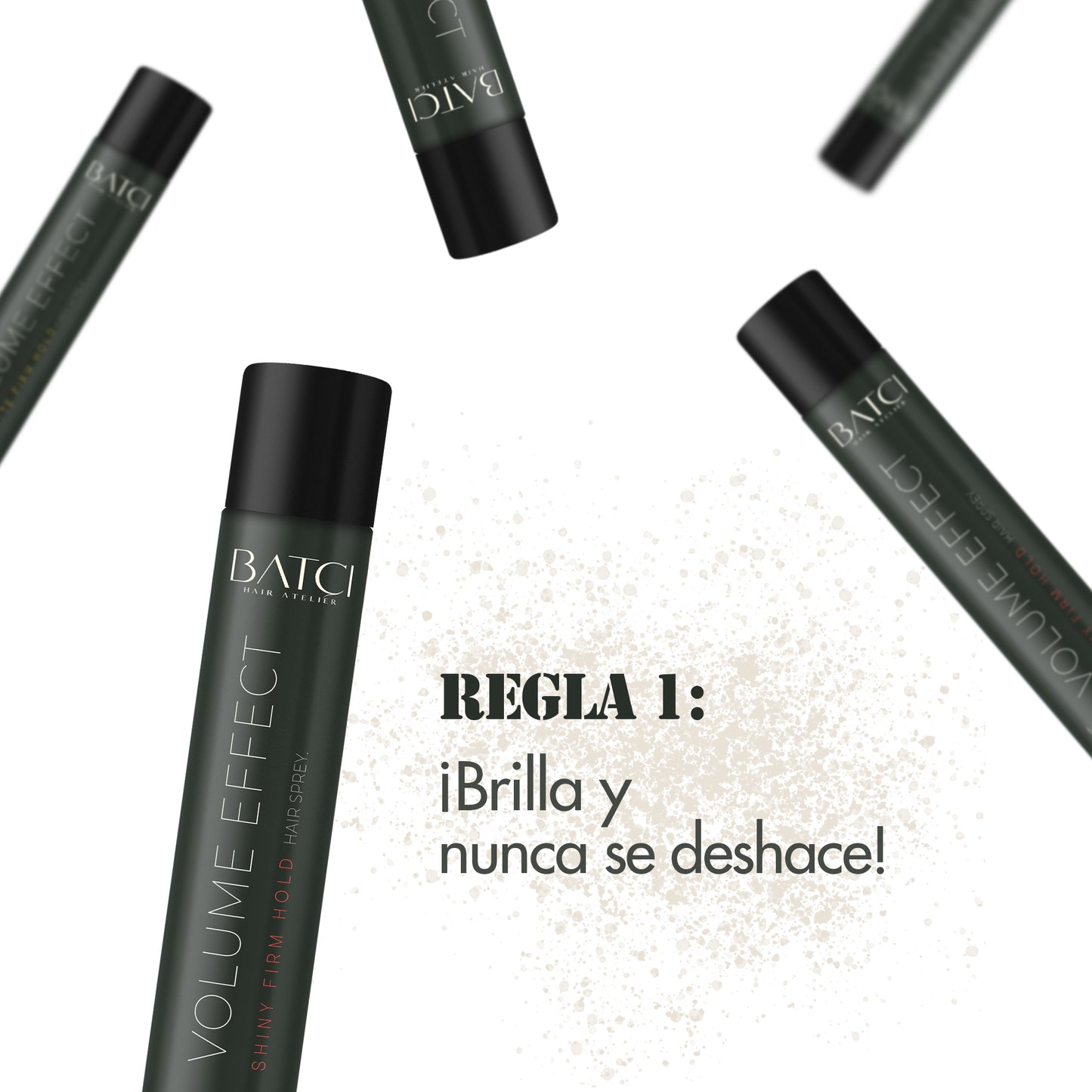 Spray Para Cabello De Fijación Fuerte, Alta & Brillante 400 ml
