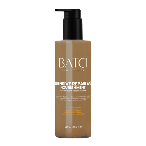 Crema capilar térmica antiestática de café para cabellos secos 200 ML