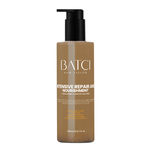 Anti-static coffee thermal hair cream for dry hair 200 ML