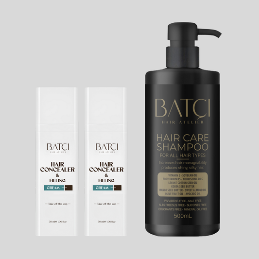 Pacote Batci: 2x Corretor Capilar e Champú
