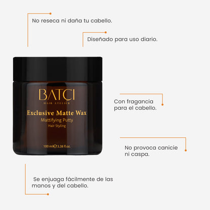 Cera mate para peinar 100 ML