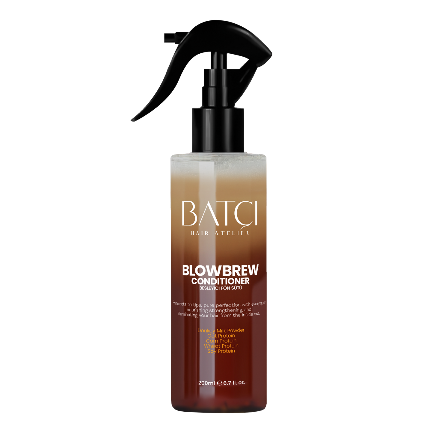 Coffee Dual-Phase Hair Care Blow Dry Milk 200 ML - Efecto nutritivo y protector